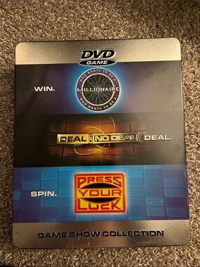 Game Show Collection DVD Game - Blue and Black - Unbranded